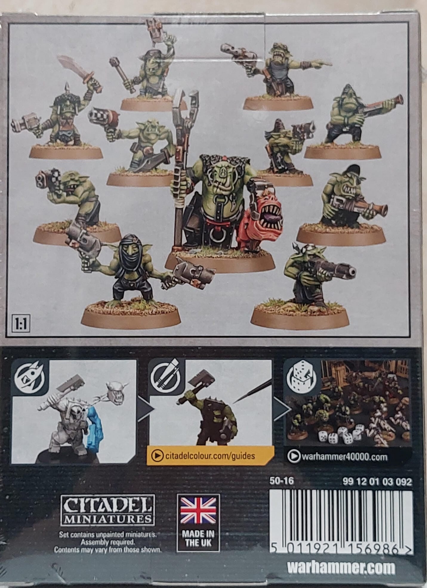 Miniaturas orks runtherd and gretchin - warhammer 50-16