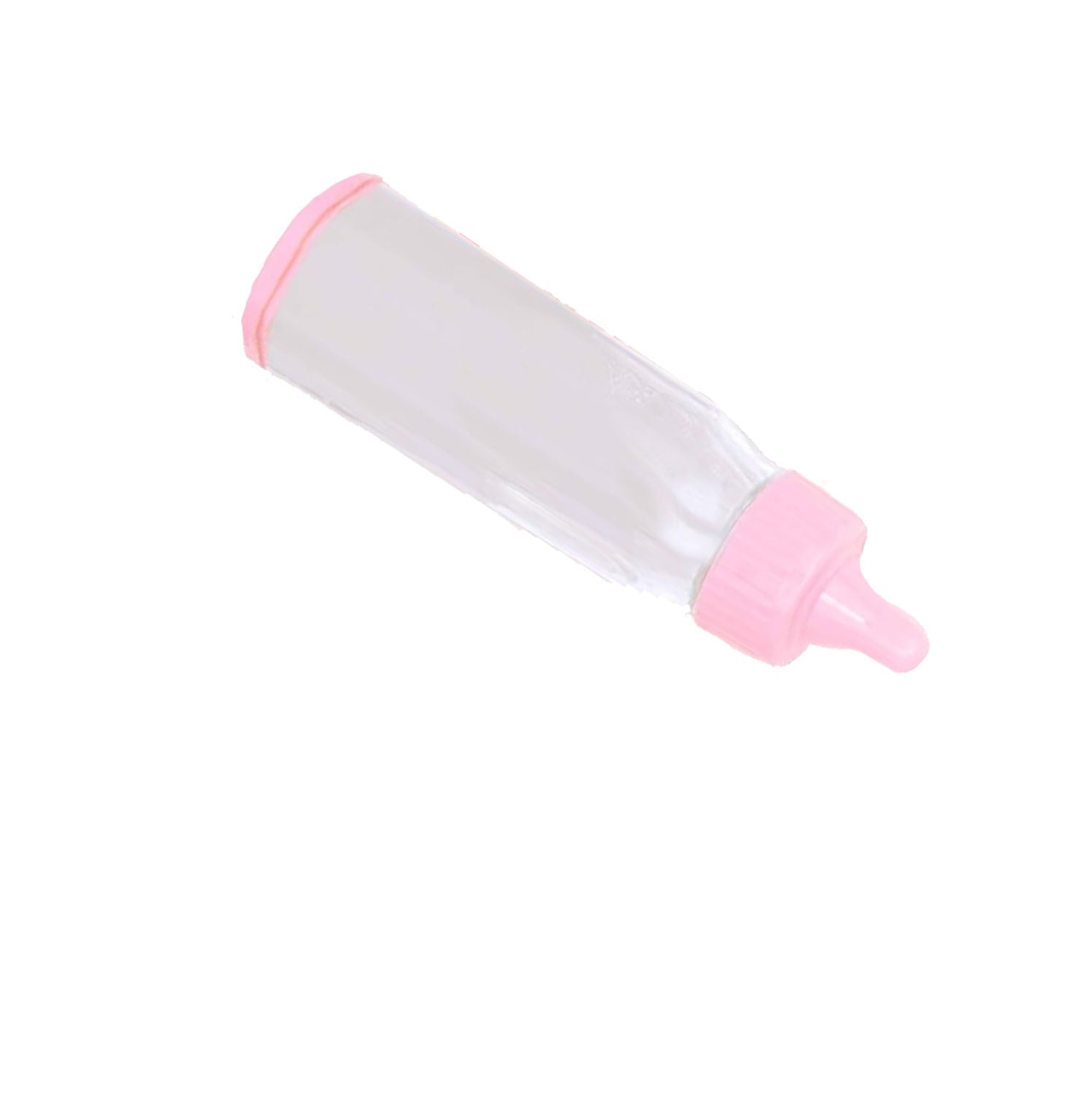 Doll Accessories - Set of 2 Reborn Baby Bottles in Pink - Arias 6092