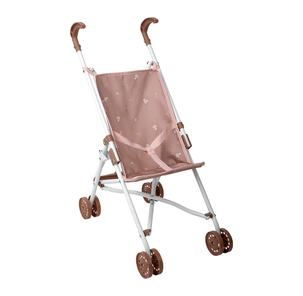 Silla de Paseo para Muñecas - Sillita Paseo Bear 27x47x58cm - Arias 40861