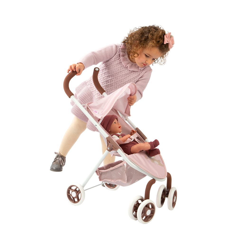 Silla de Paseo para Muñecas de la colección Bear 29x53x60 cm - Arias 40862