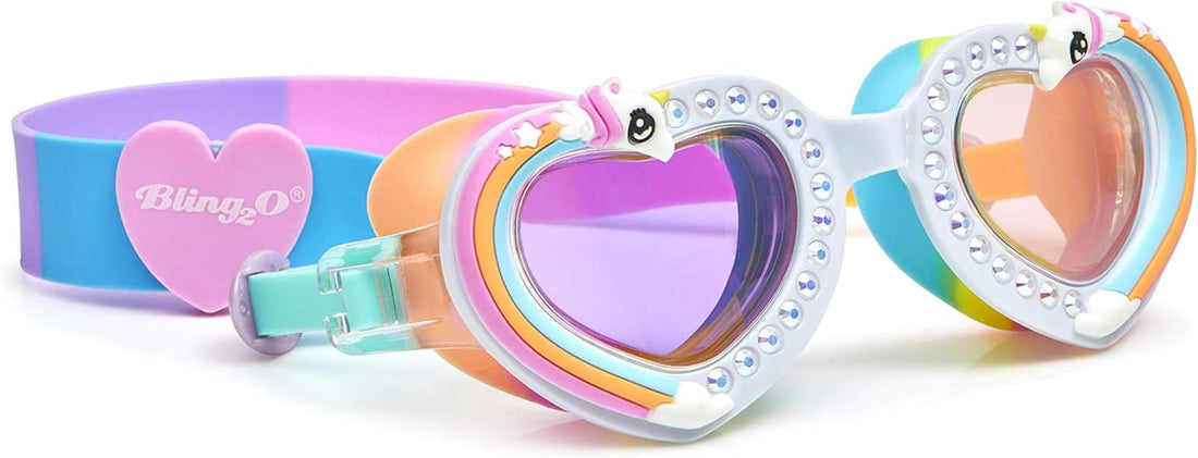 Gafas de Natación para Niños Magical Ride-Pony Ride Rainbow - Bling2O 70248