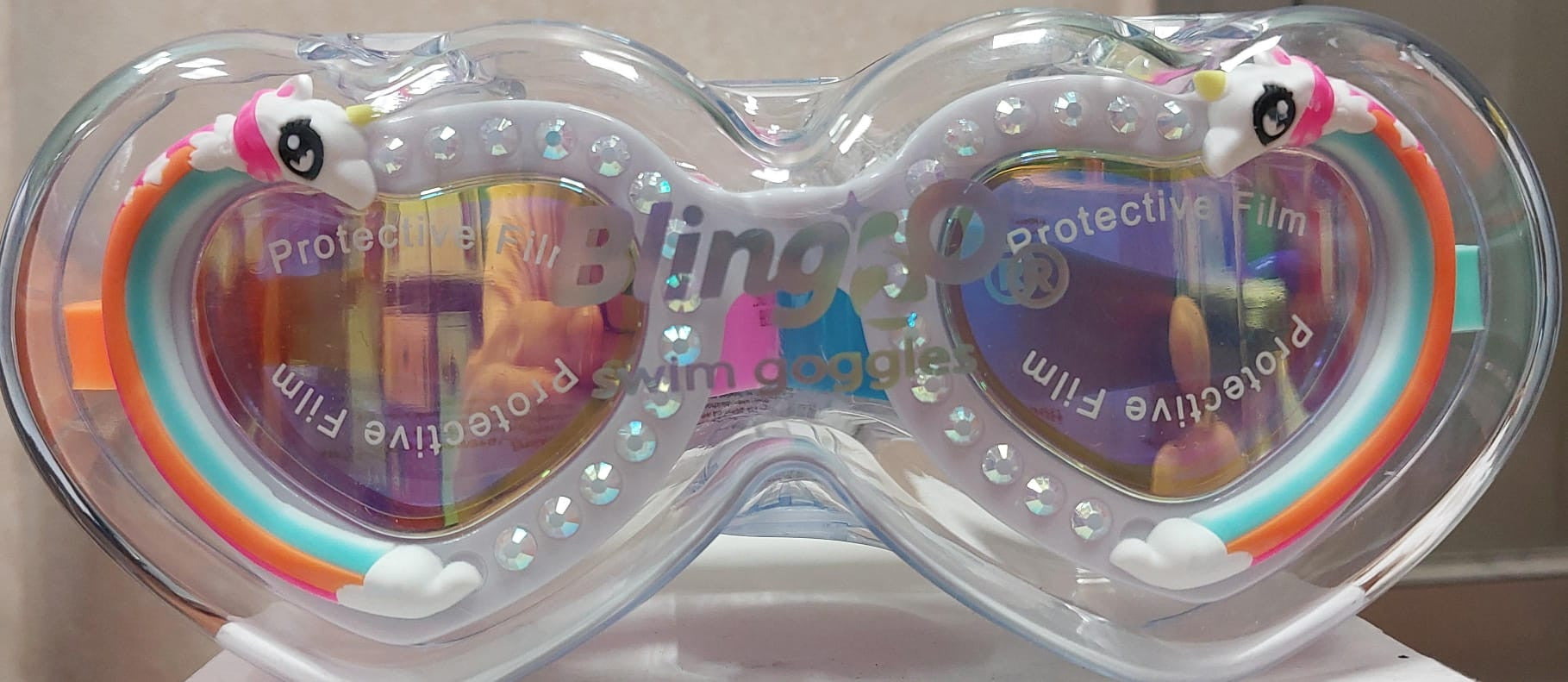 Gafas de Natación Infantiles Bling2O Magical Ride Pony Rainbow | +6 años