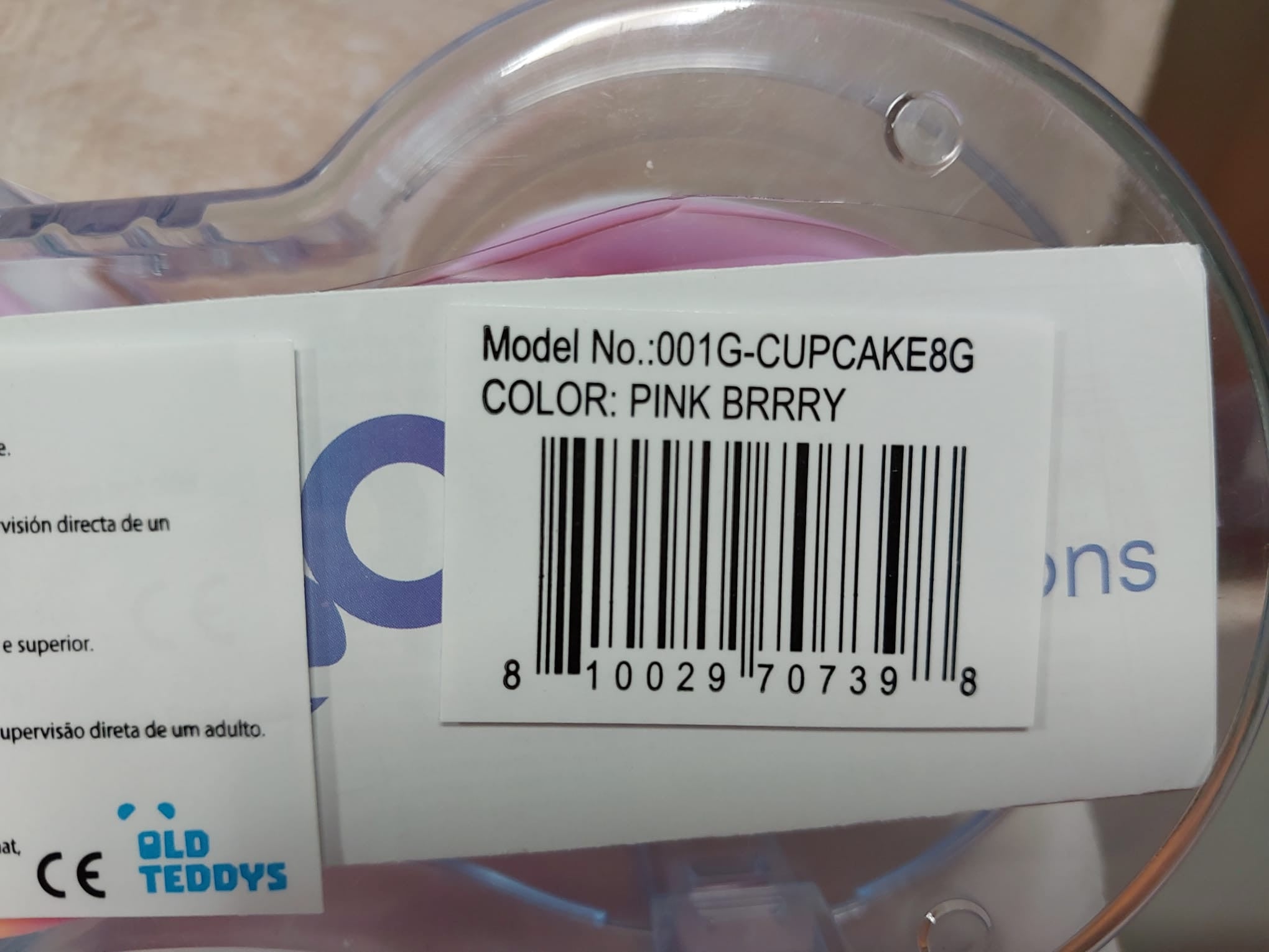 Gafas de Natación para Niños CupCake Rosa - Bling2O 70739