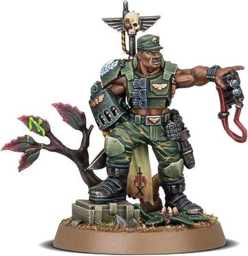 Warhammer 40k Games Workshop Astra Militarum Catachan Colonel - Limited Edition - Warhammer 29782