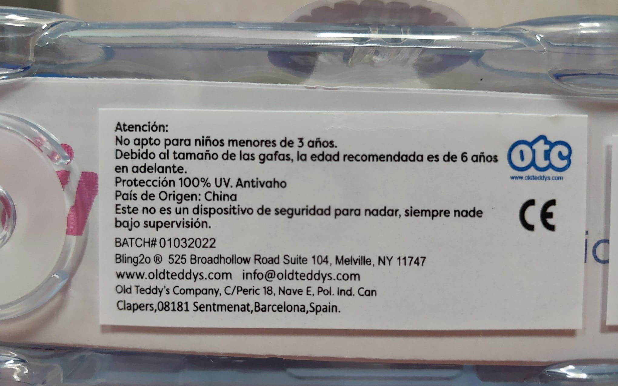 Gafas de Natación Infantiles Truck Norris + 6 años - Bling2O