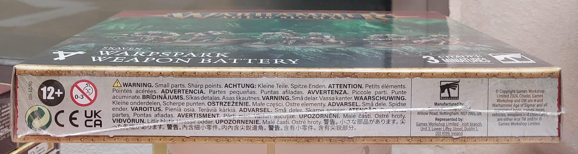 Miniatura skaven - warpspark weapon battery - warhammer 90-45