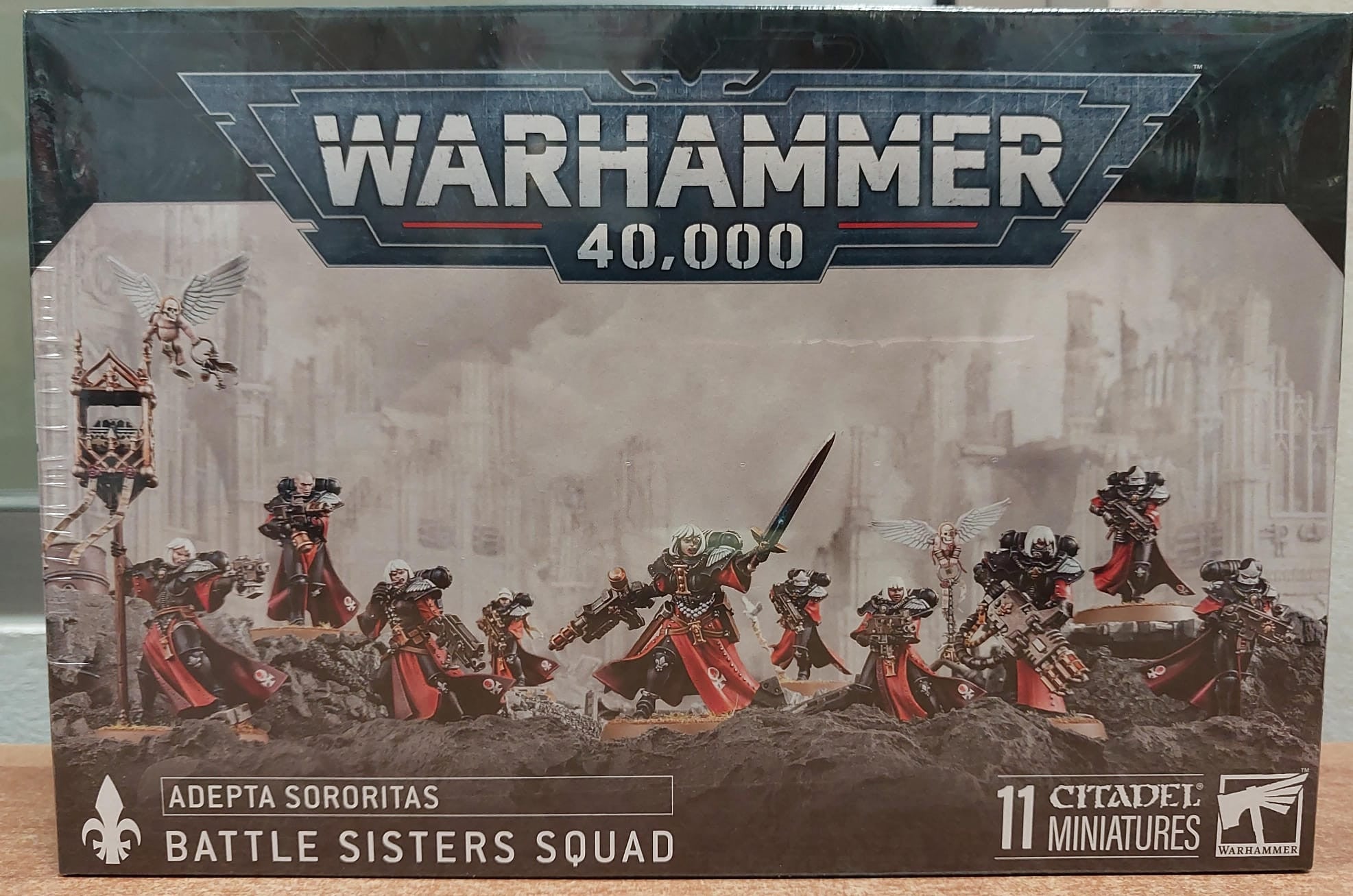 Miniaturas para pintar - escuadra de dominias de las adepta sororitas - warhammer 52-20