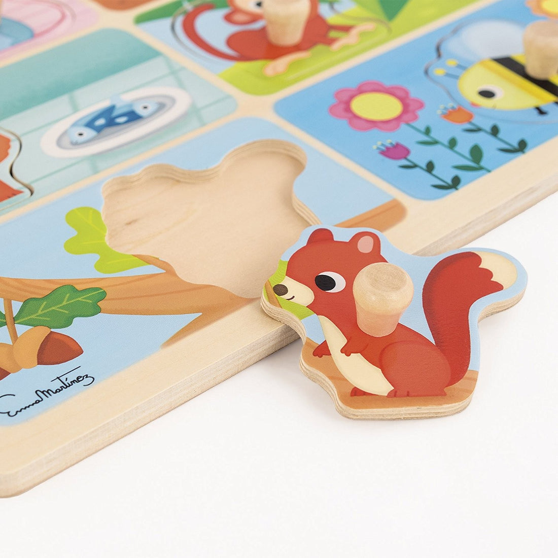 PUZZLE ENCAJE MI COMIDA FAVORITA