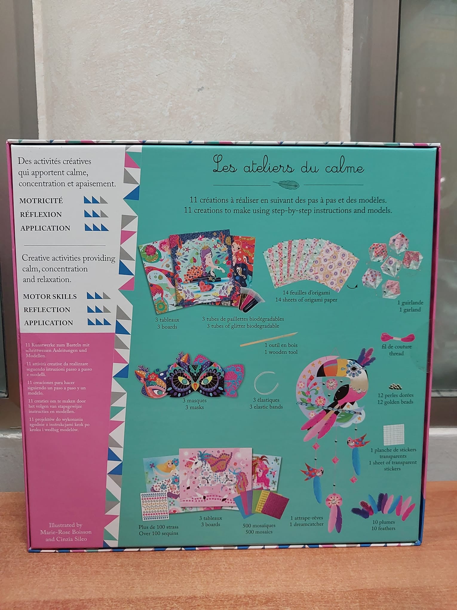 Multi-activity set with 11 cute decorations - Janod J07888