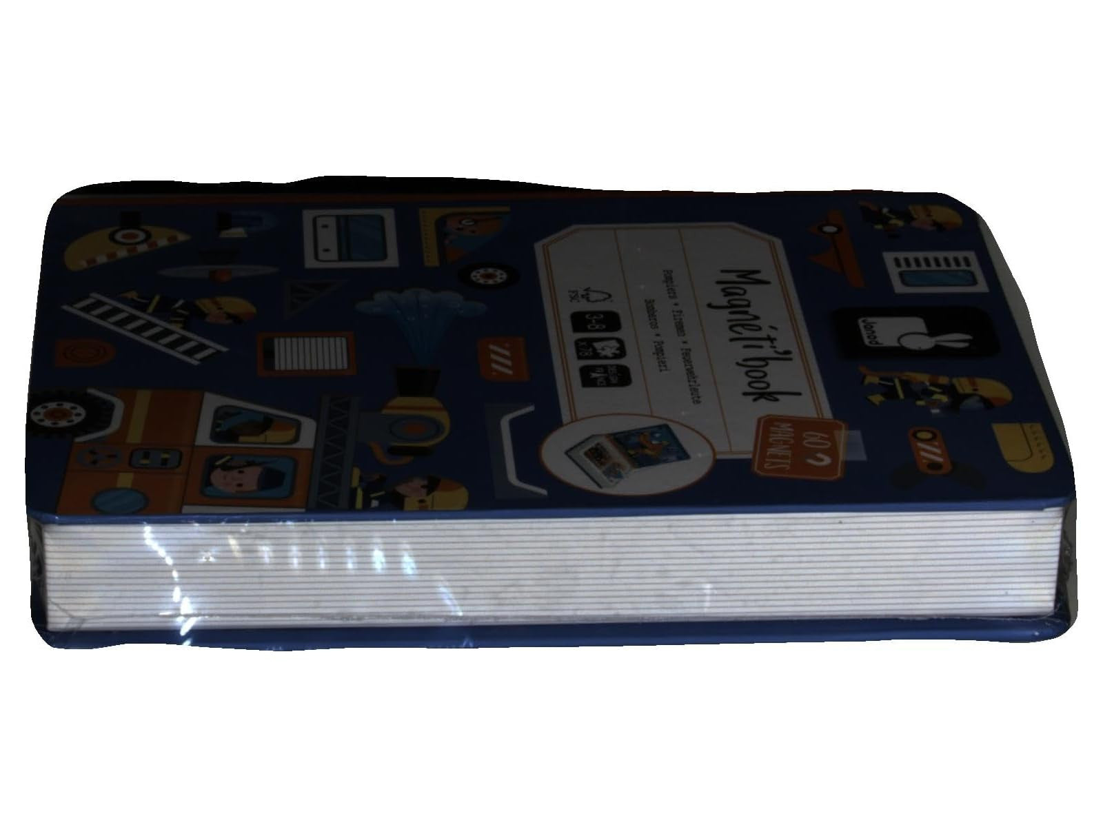 Juego Educativo Magnético 60 Imánes Magnéti´book Bomberos - Janod 02583