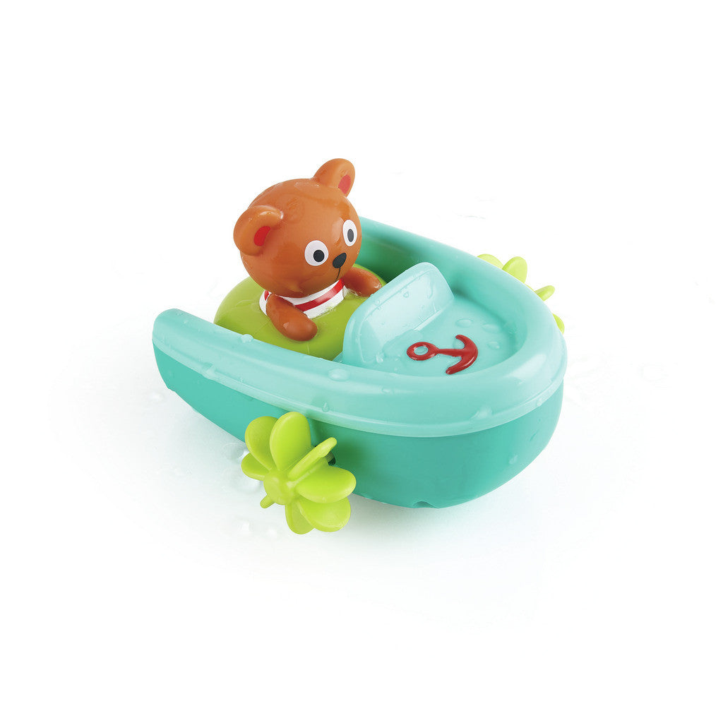 Juego de Baño - Lancha para la Bañera con Osito - Hape
