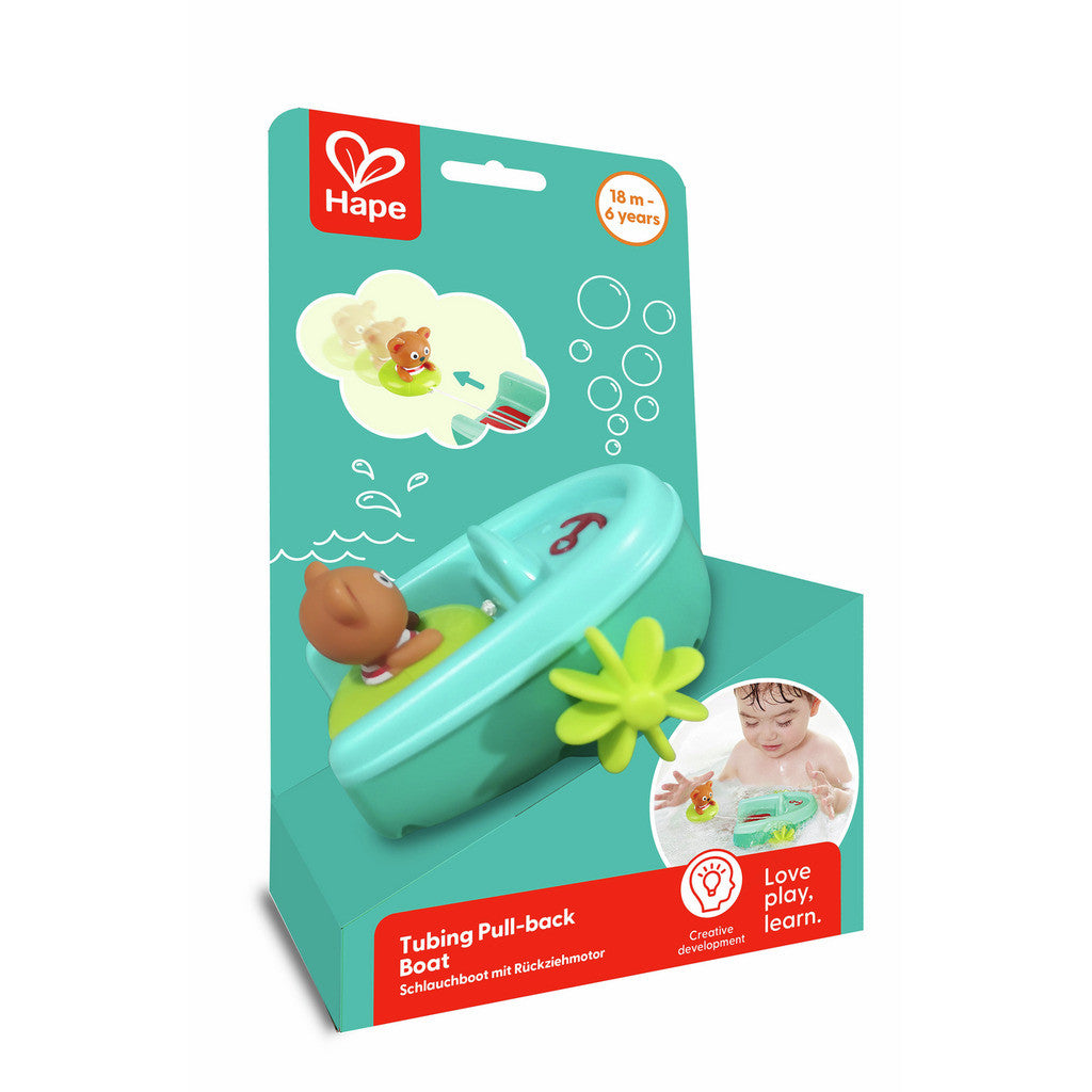Juego de Baño - Lancha para la Bañera con Osito - Hape