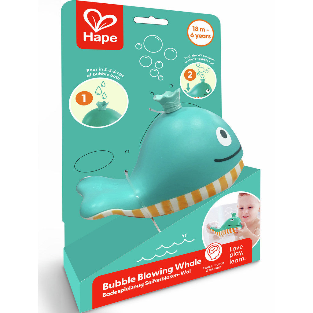 Juguete de Baño - Ballena de Burbujas - Hape