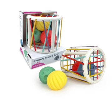 Juego sensorial de empujar y rodar -  Edushape 705105