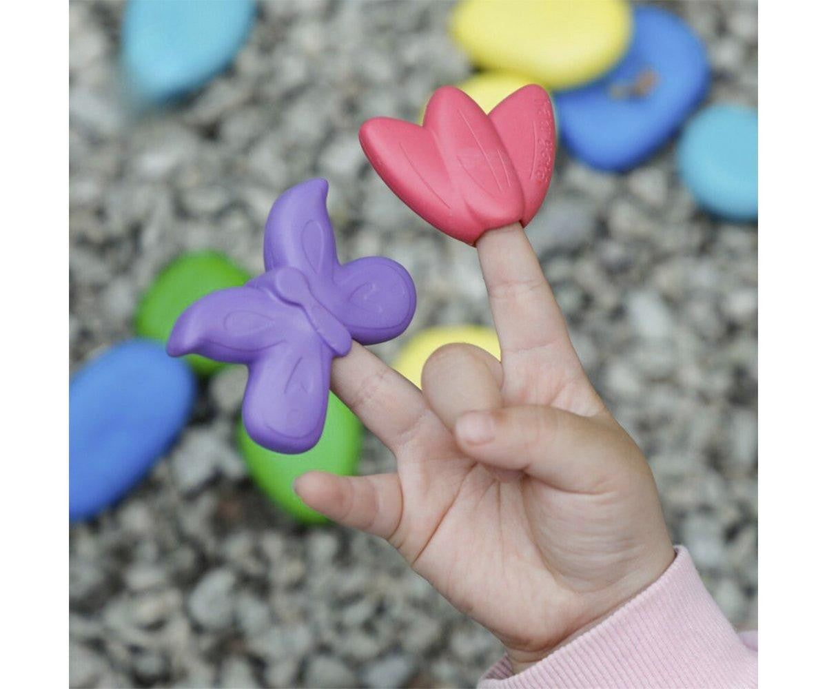 6 Finger Crayons - Garden - hakuyoka 233114