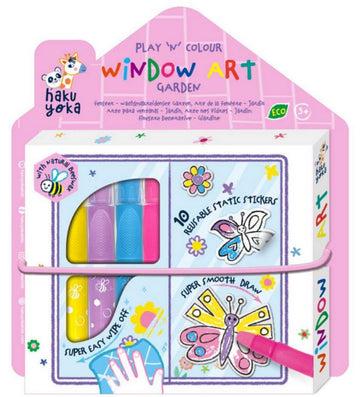 Create drawings on the windows - butterfly garden - hakoyuko 243166