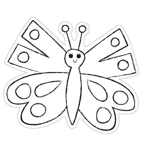 Create drawings on the windows - butterfly garden - hakoyuko 243166