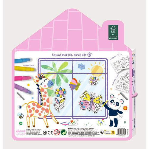 Create drawings on the windows - butterfly garden - hakoyuko 243166