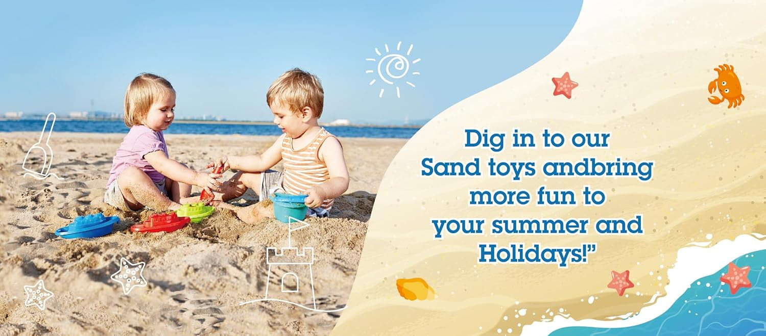 Hape juego de playa exterior para niños pequeños