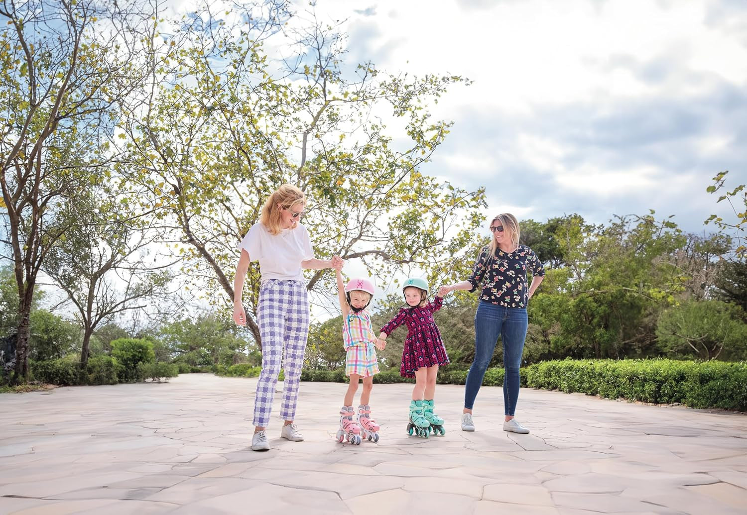 Patínes en Linea Evolutivos 2 en 1 para niños - Talla 30-33 - Color Verde - Globber