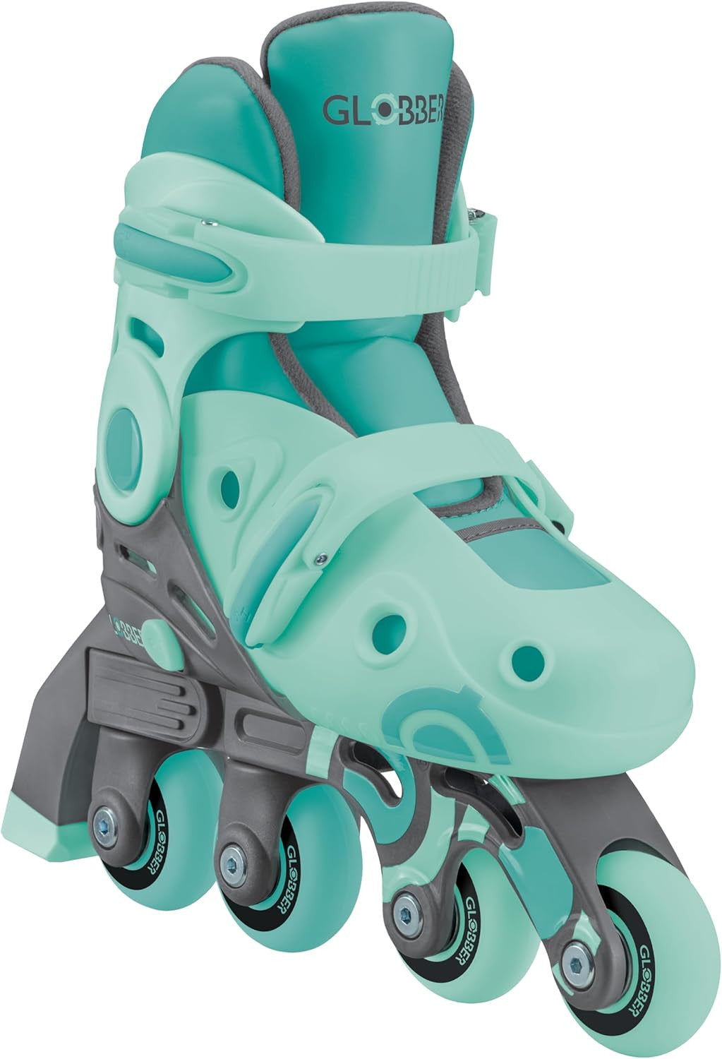Patines en Línea Evolutivos 2 en 1 para niños - Talla 26-29 - Color Verde - Globber