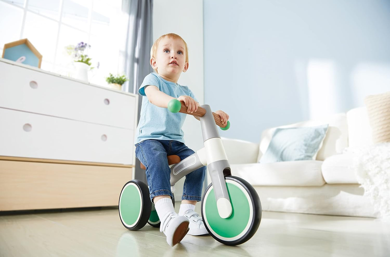 Mi Primer Triciclo - Color Verde Menta - Hape E0104