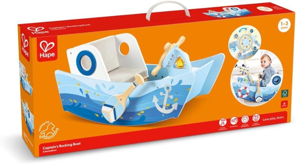 Captain's Rocking Boat - Hape E1214