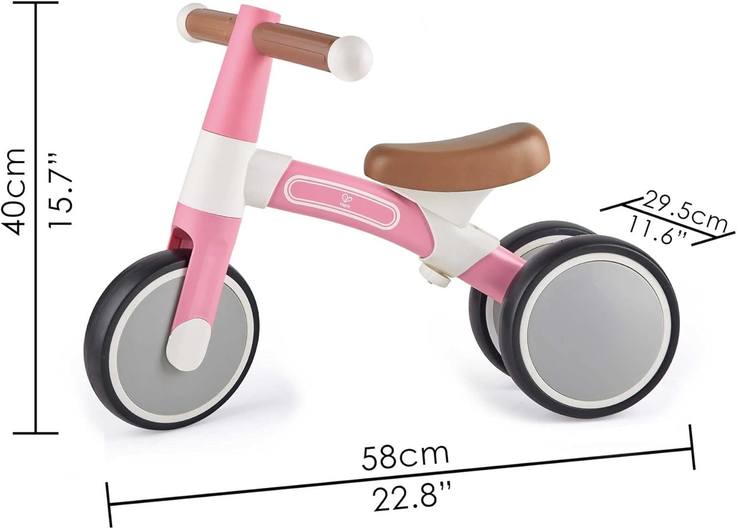 Mi Primer Triciclo Color Rosa - Hape