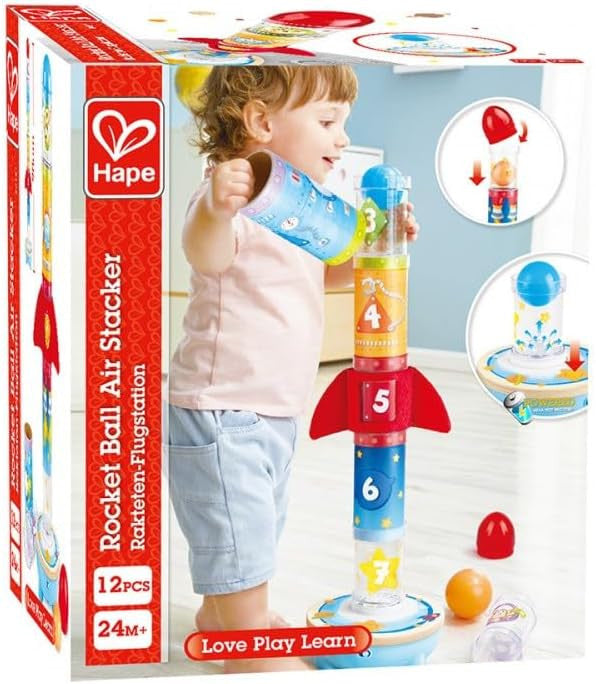 Juego de Motricidad - Estación Espacial Apilable - Hape