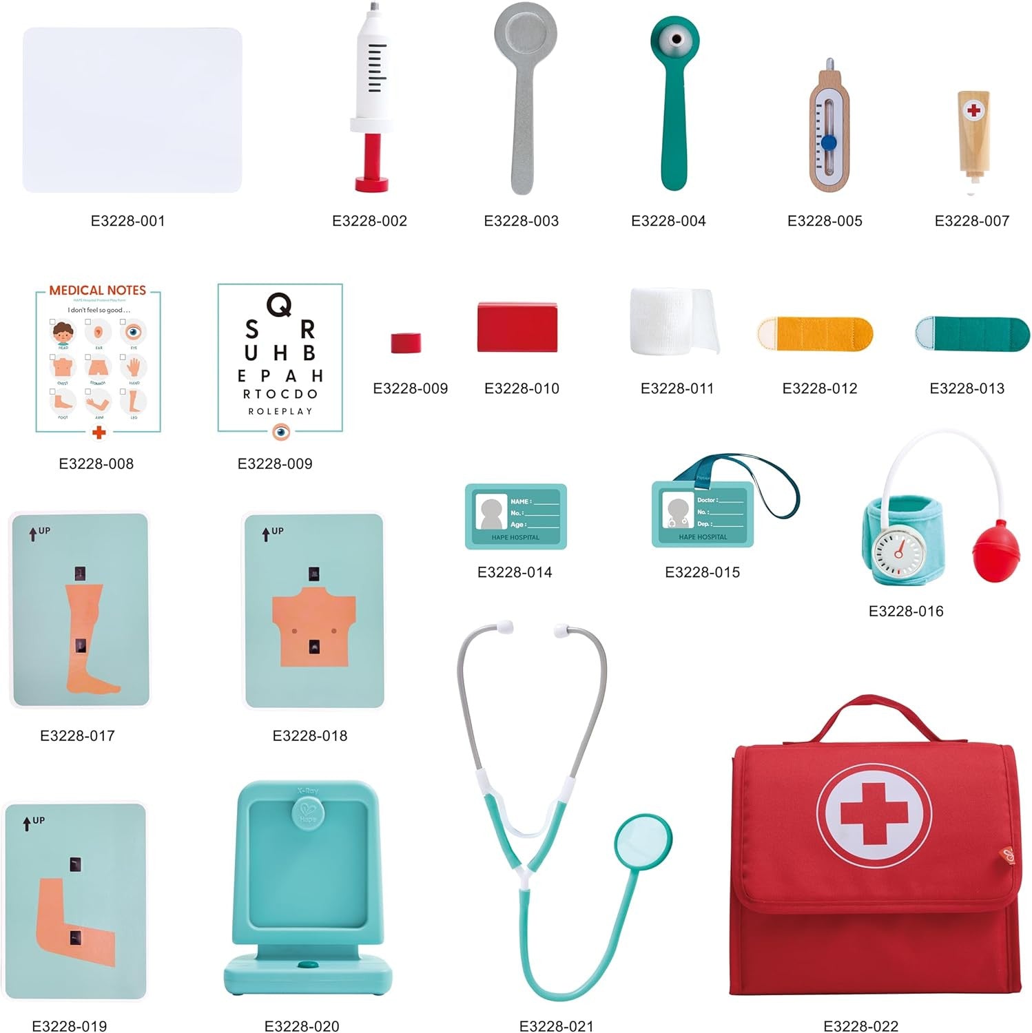 Juego de Rol - Juego Médico el Pequeño Doctor - Hape E3228