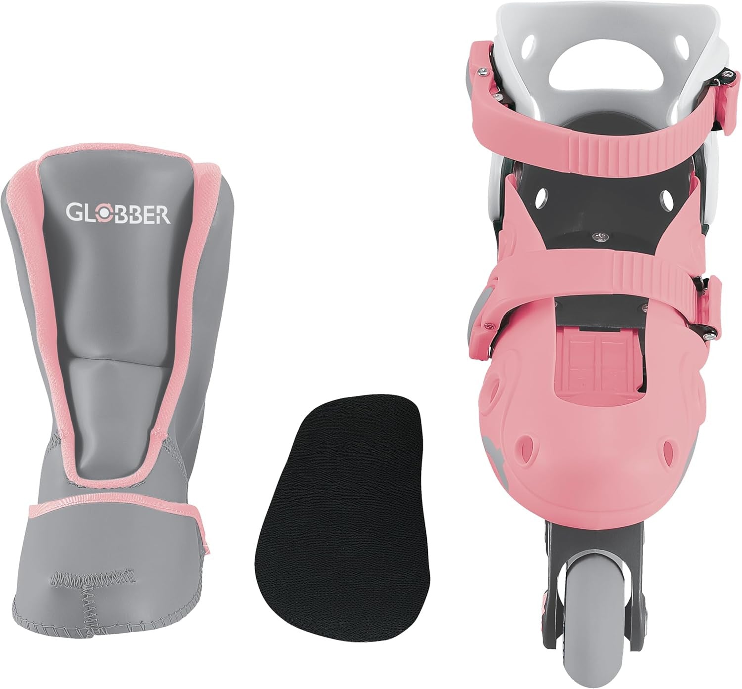 Patines en Línea Evolutivos 2 en 1 para niños - Talla 30-33 - Color Rosa - Globber