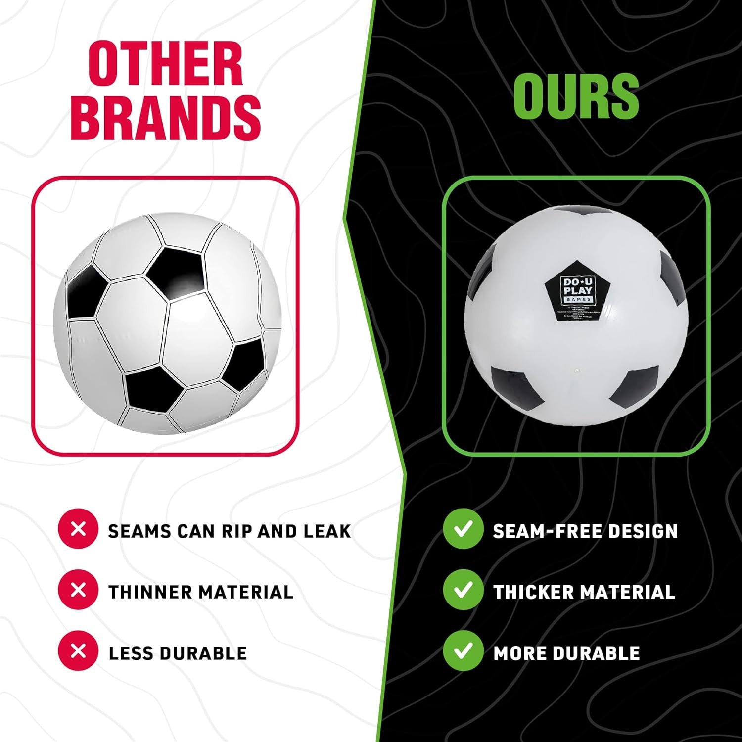 Balón de Futbol Jumbo 125 cm - Do U Play