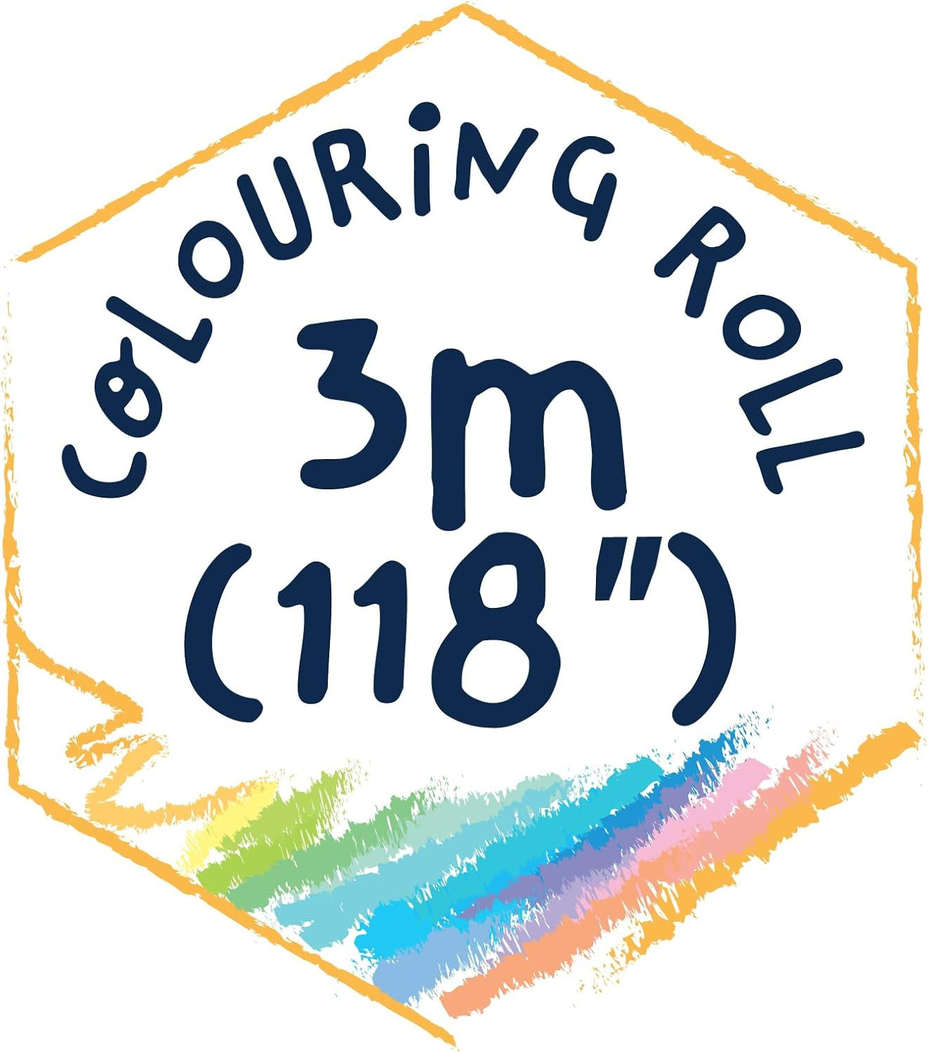 Juego de Manualidades - Kit Rollo de Papel para Pintar con Temática Espacial + 12 Ceras -  Haku Yoka 233066