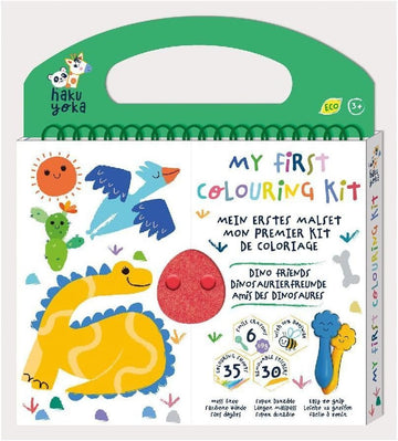 Juego Manualidades - My First Colouring Dinosaurios - Haku Yoka