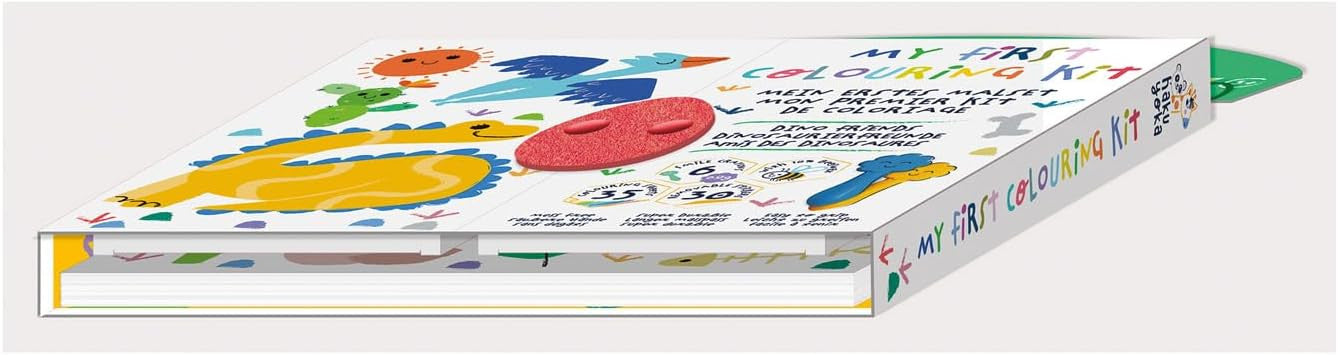 Juego Manualidades - My First Colouring Dinosaurios - Haku Yoka