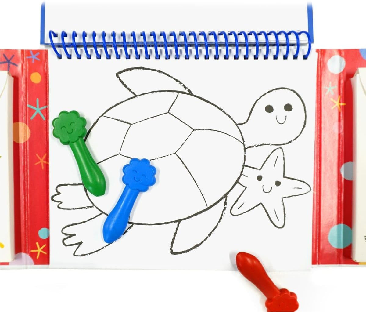 Juego Manualidades - My First Colouring Animales Marinos - Haku Yoka