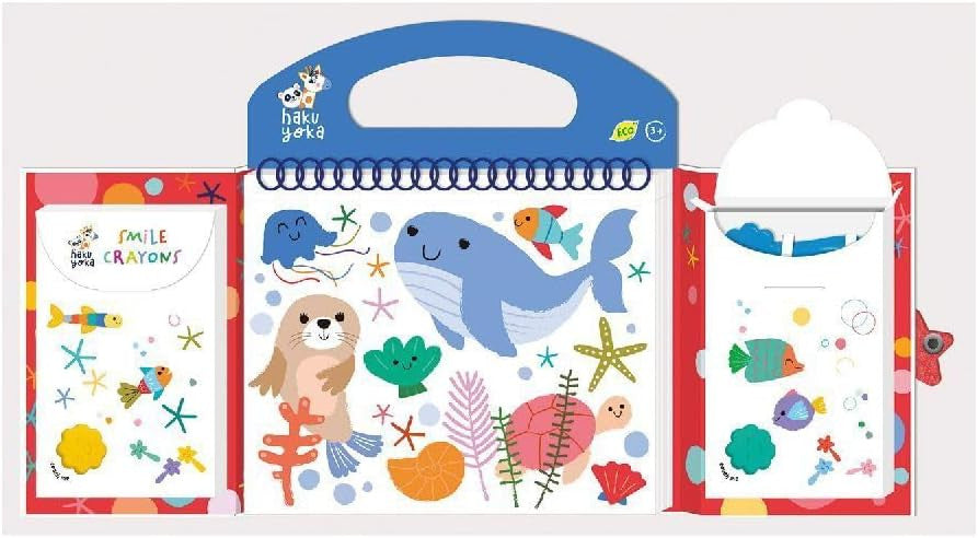 Juego Manualidades - My First Colouring Animales Marinos - Haku Yoka