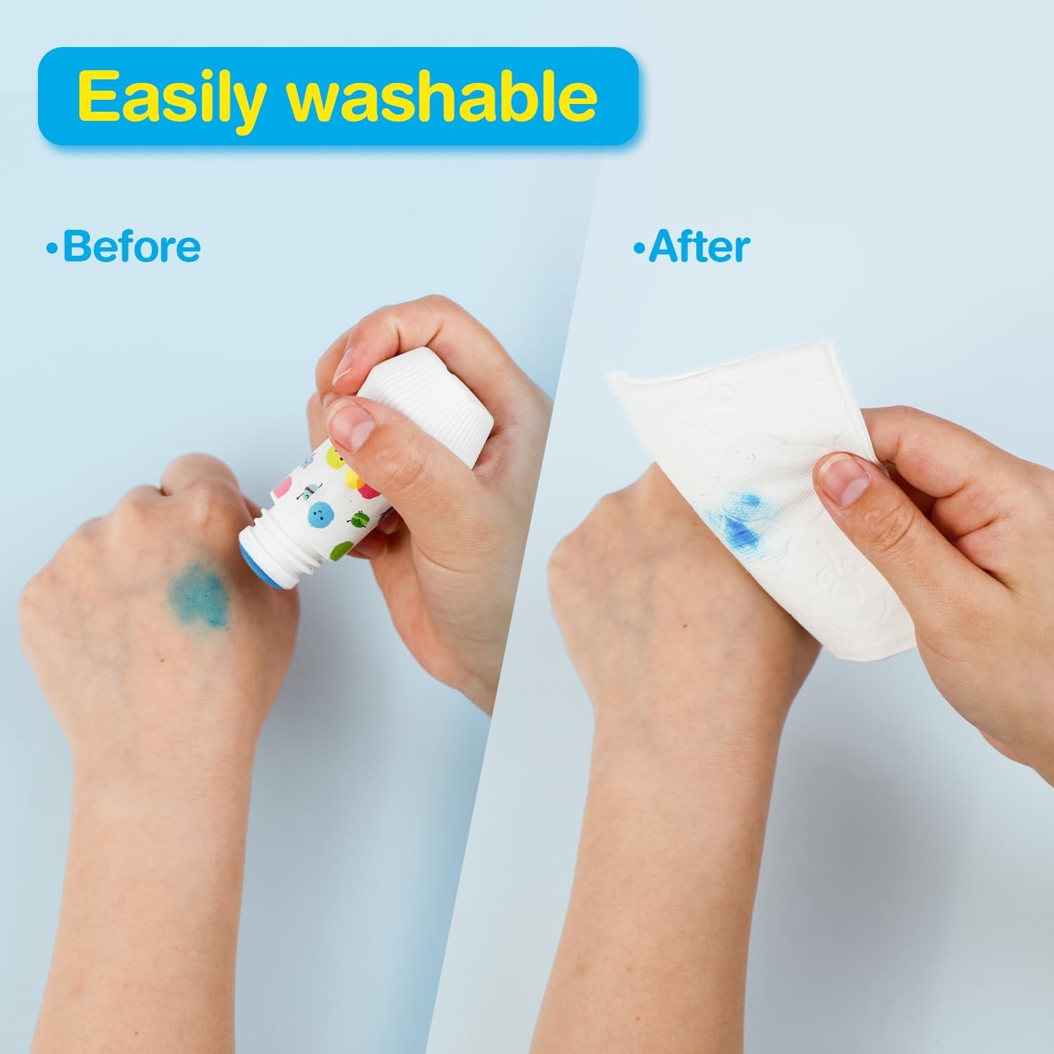 Juego de Manualidades Niños 2 años - Magic Reveal Art - Dinosaurios -Haku Yoka