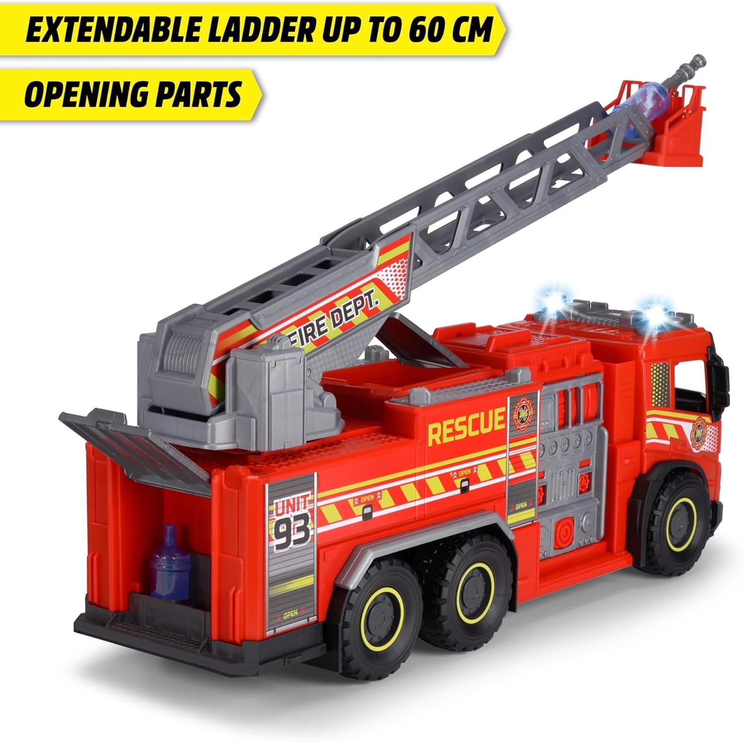 Coche Camión Bomberos Volvo 57cm - Dickie Toys