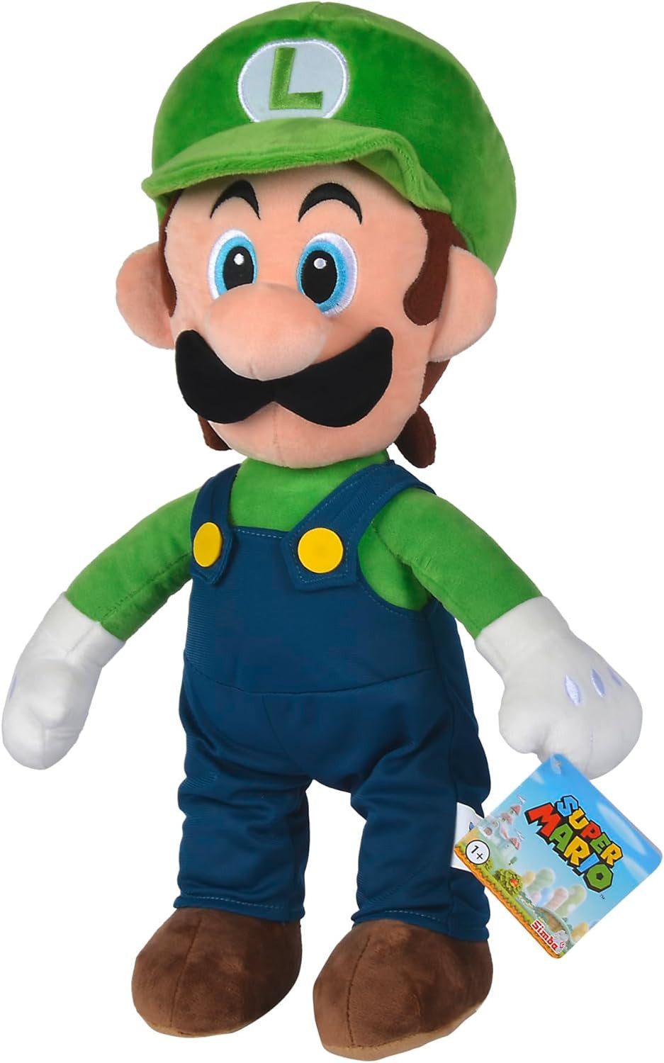 Peluche Luigi 50cm - Super Mario - Simba