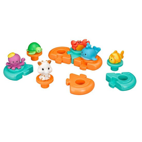 Puzle de Baño - Juego de Ensamblar y Encajar - Sophie La Girafa 23430