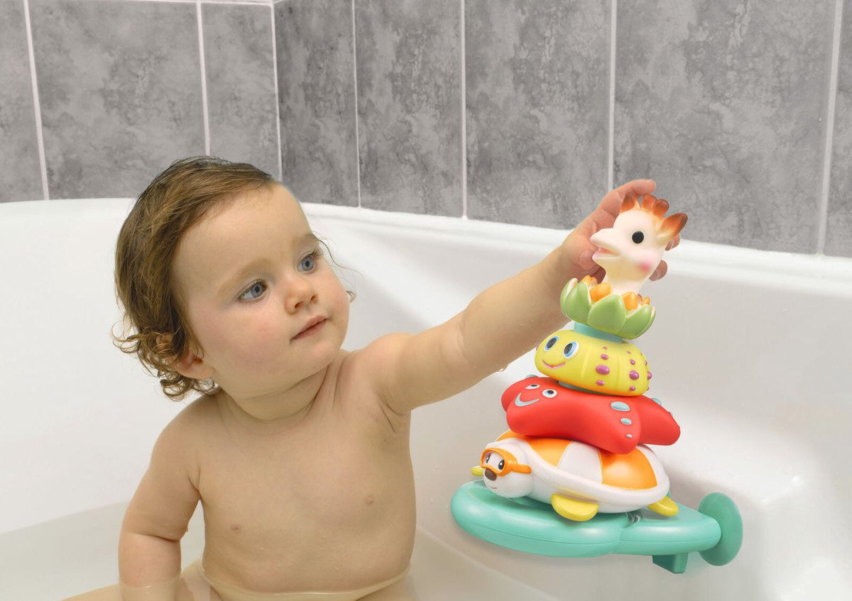 Juego de Baño - Pirámide Splash and Surf - Sophie la Girafe 523431