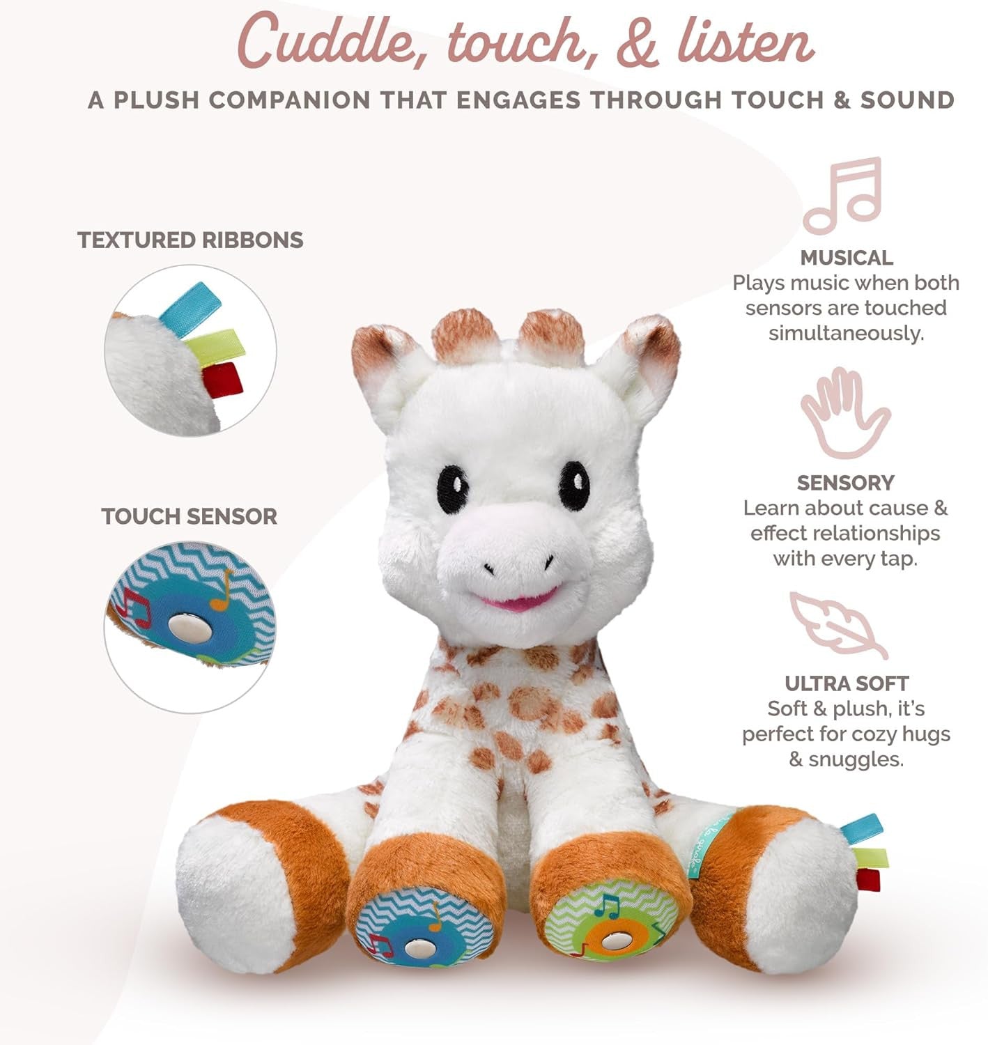 Peluche Musical - Touch and Music - Sophie La Girafa 230806