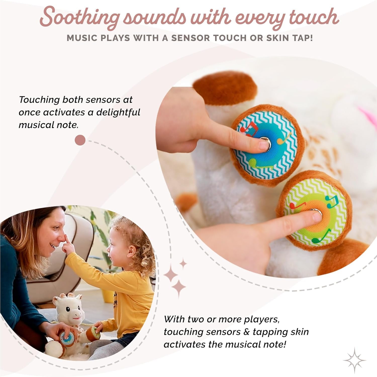 Peluche Musical - Touch and Music - Sophie La Girafa 230806