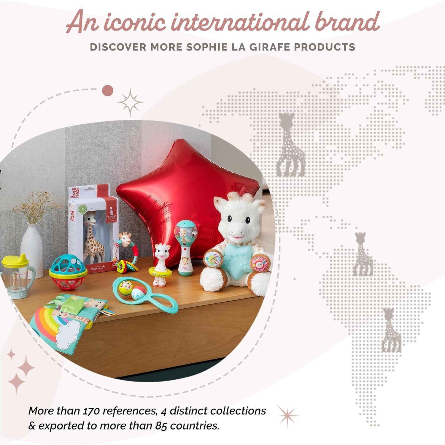 Peluche Musical - Touch and Music - Sophie La Girafa 230806