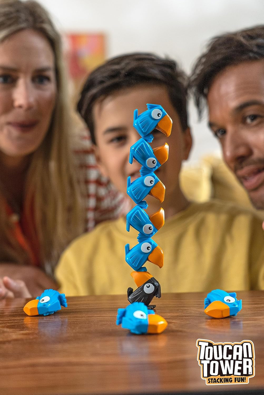 Juego de Equilibrio -Torre para Apilar - Tucán Tower 9 piezas - Toy Funky