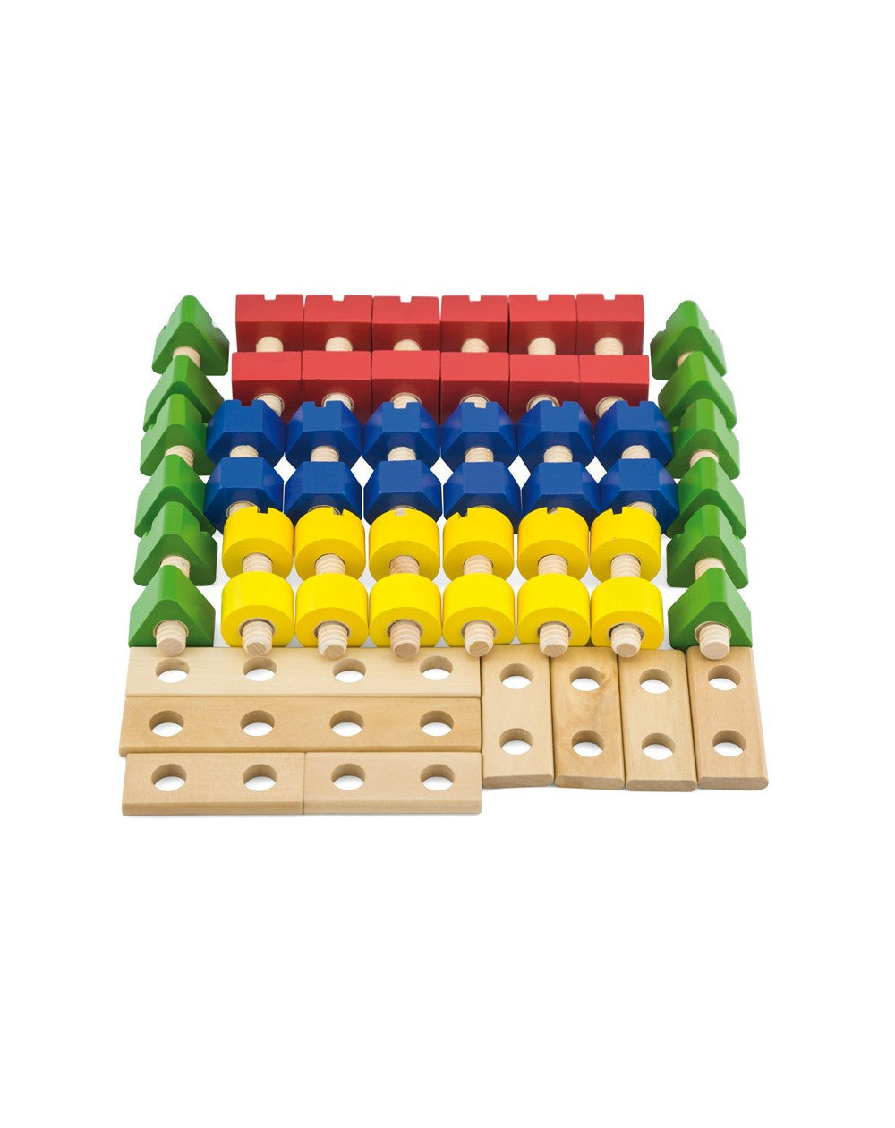 Juego de Motricidad - Tornillos y Tuercas para enroscar - 56 piezas - Andreu Toys 1605000