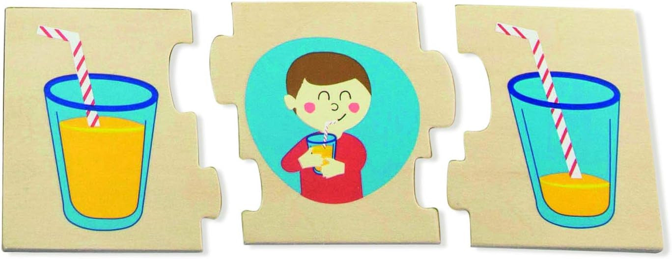 Juego de Lógica - Puzzle de Secuencias - Andreu Toys 16160A