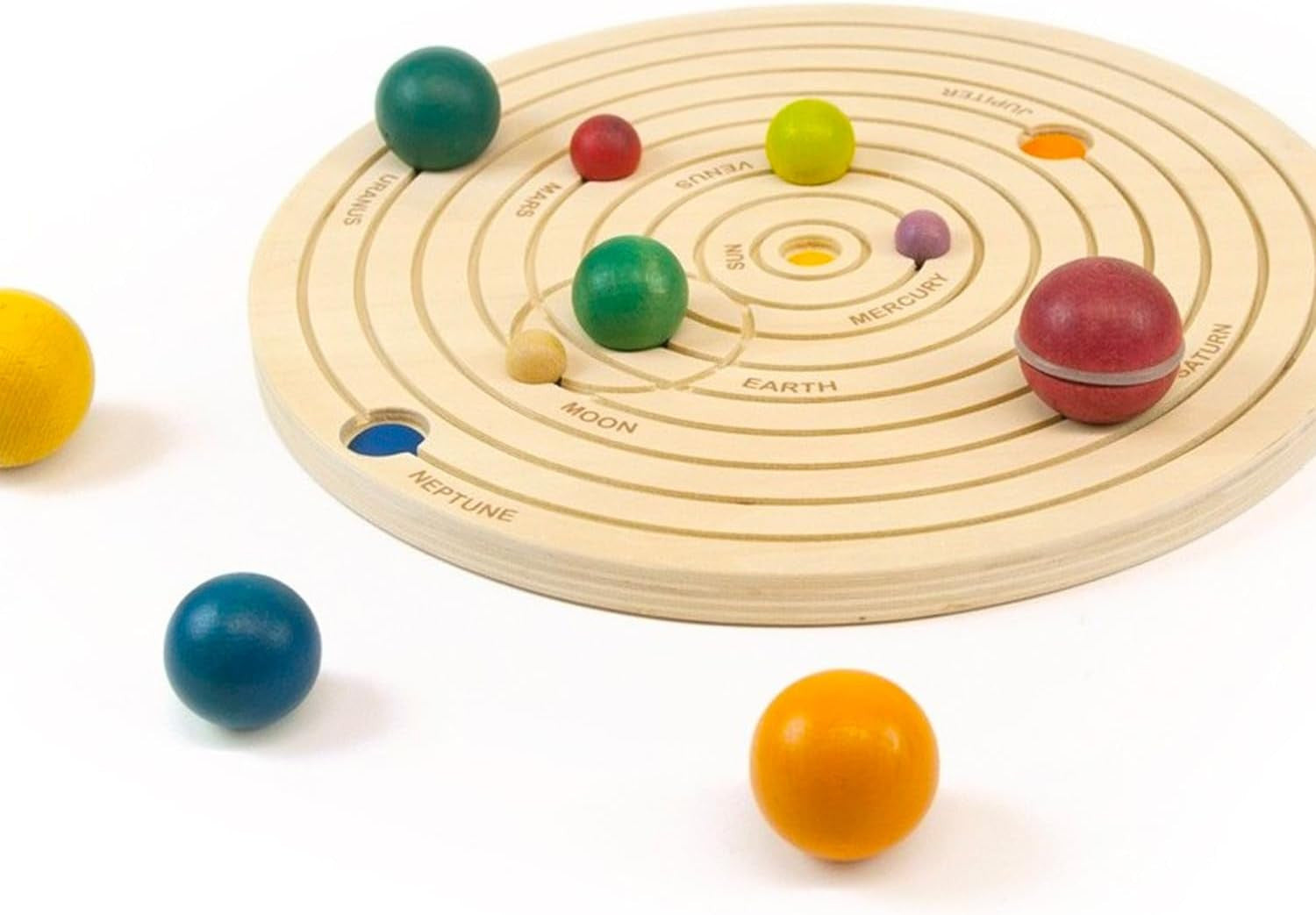 Puzzle 3D Sistema Solar de Madera - Andreu Toys 16110