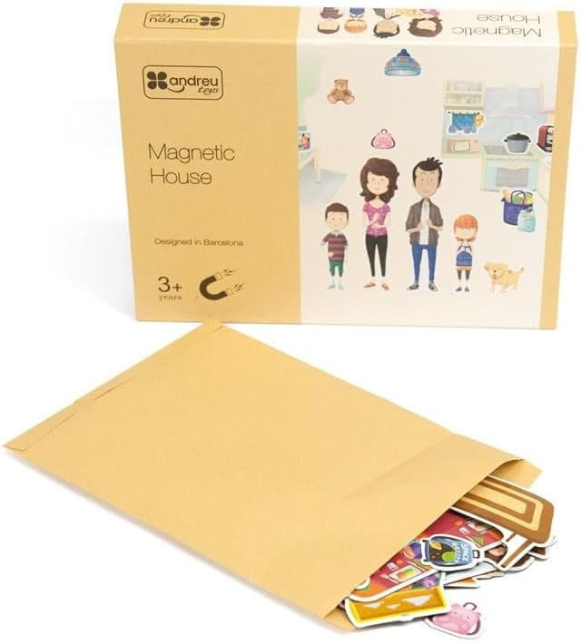 Juego Magnético - Magnetic House - Andreu Toys 16028